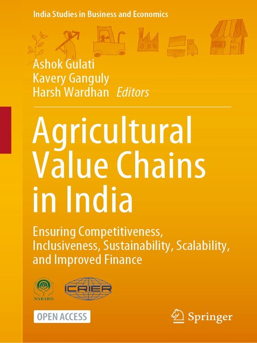 Title details for Agricultural Value Chains in India by Ashok Gulati - Available